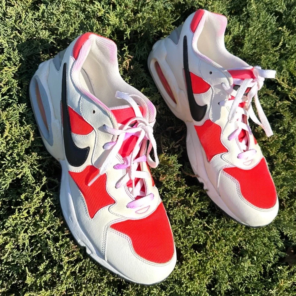 Nike Air Max Triax '94 Men's Shoes Size 14 Laser Crimson/Black-White-Wolf Gray‎